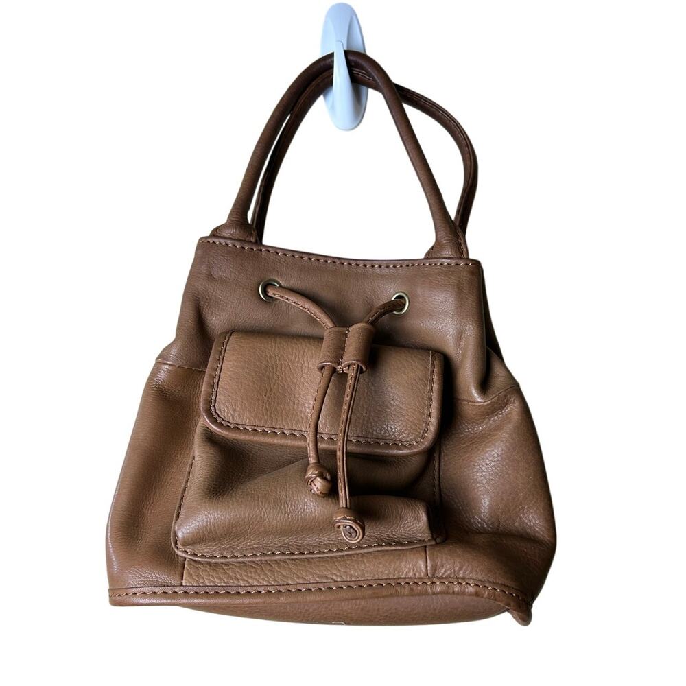 Vintage 2000 Y2K Fossil Hand Bag Leather